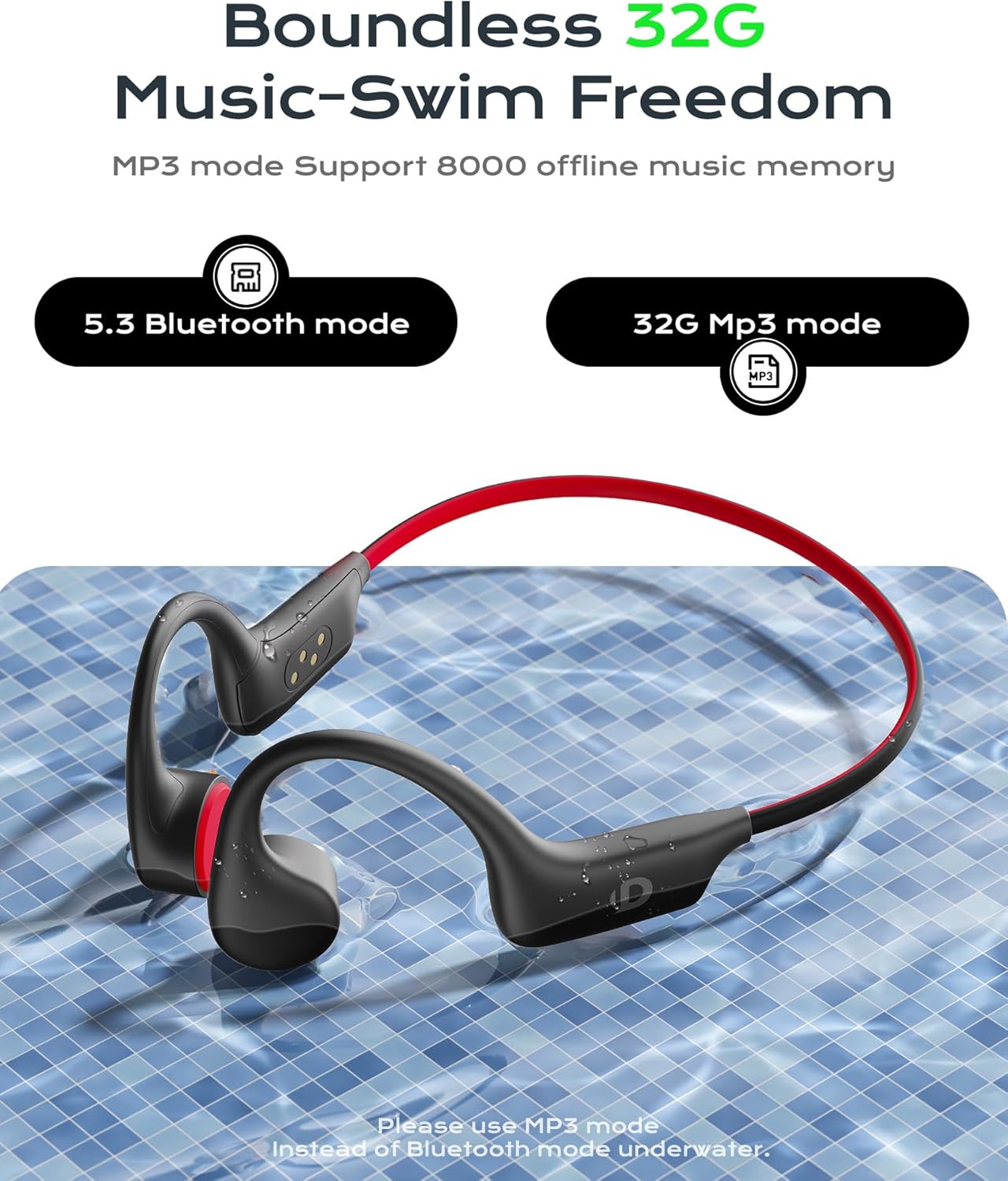 Auriculares deportivos de oreja abierta DEMICEA X6