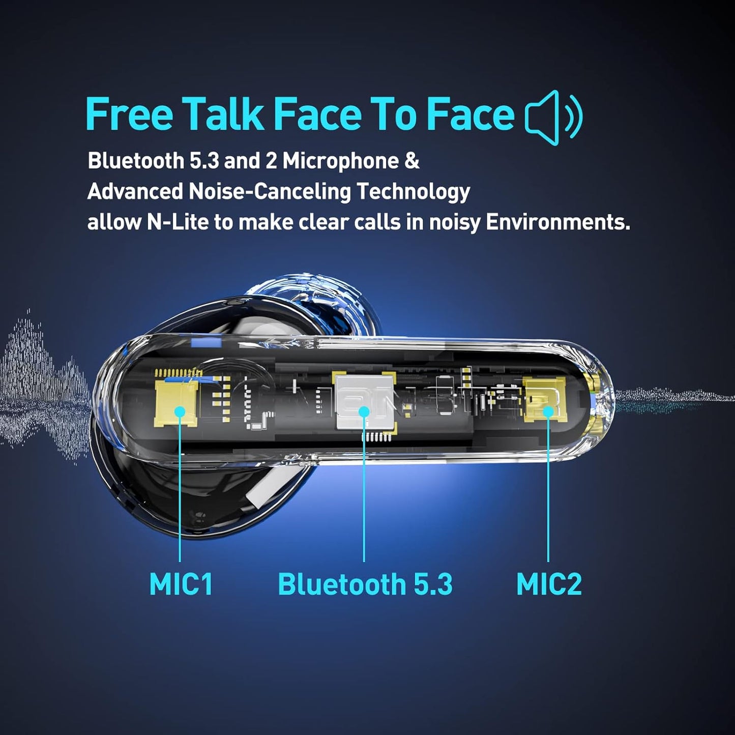 Monster N-lite Cleartalk Auriculares Inalámbricos Bluetooth