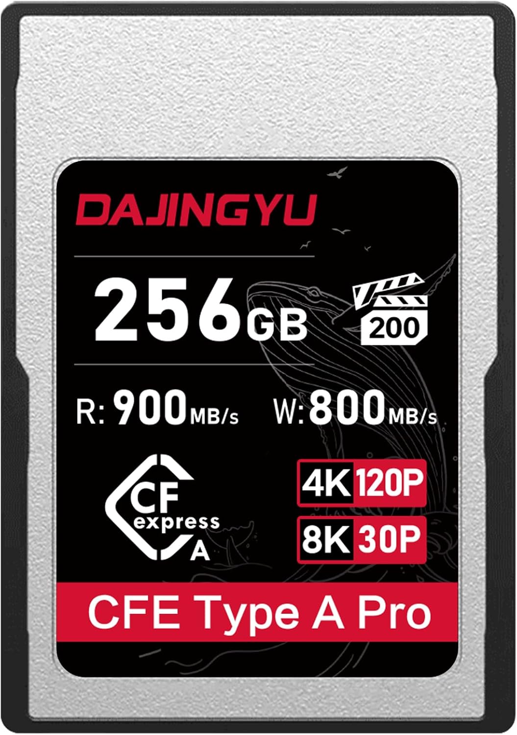 Tarjeta de memoria profesional CFE tipo A PRO, de 256 GB.