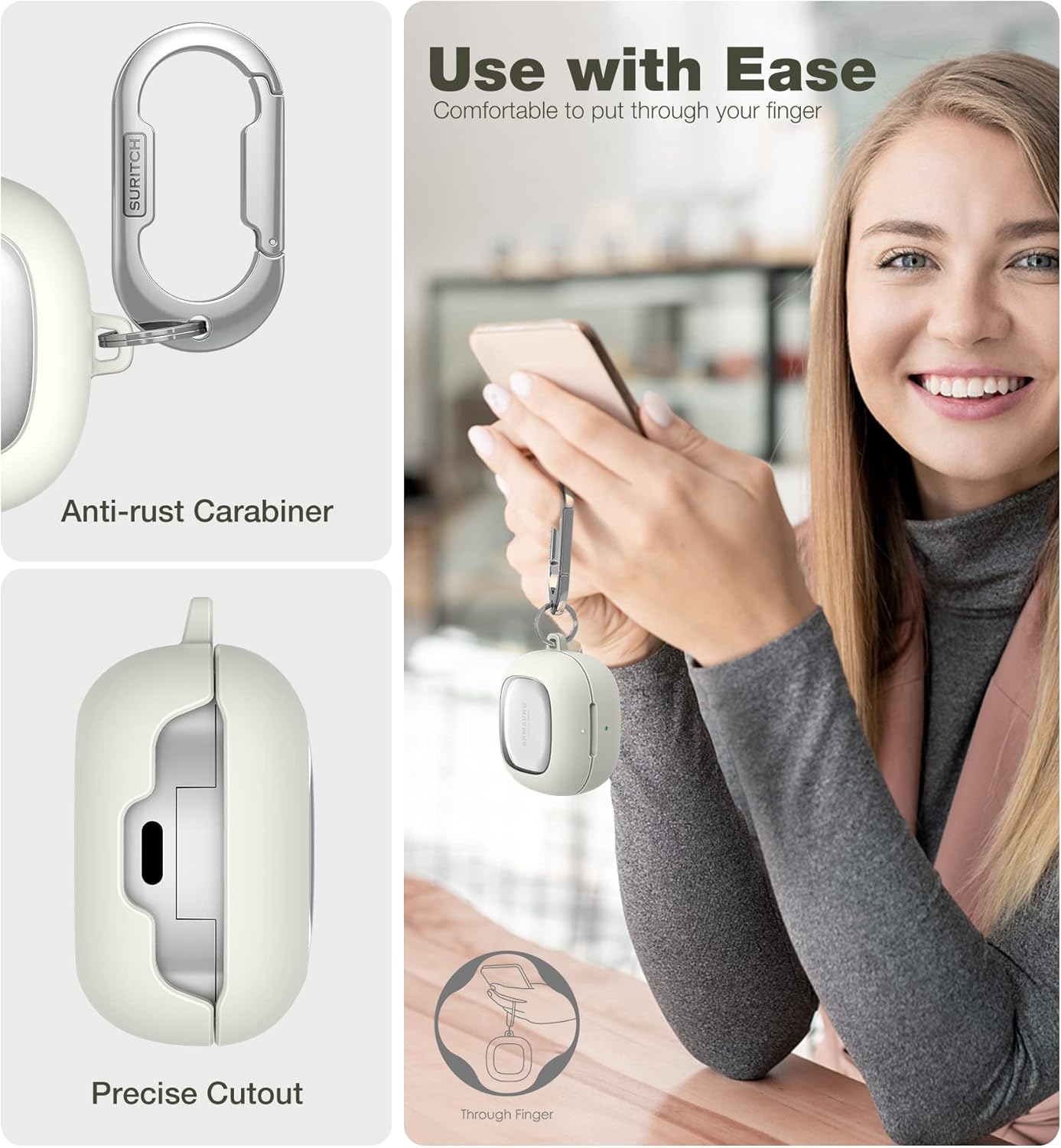 Funda Suritch Para Samsung Galaxy Buds 2 Pro/fe/2/pro/live