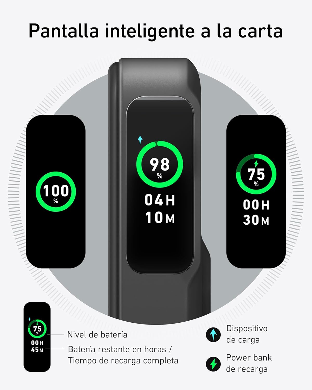 Anker Power Bank MagGo, Certificado Qi2 de Carga Ultra rápida.