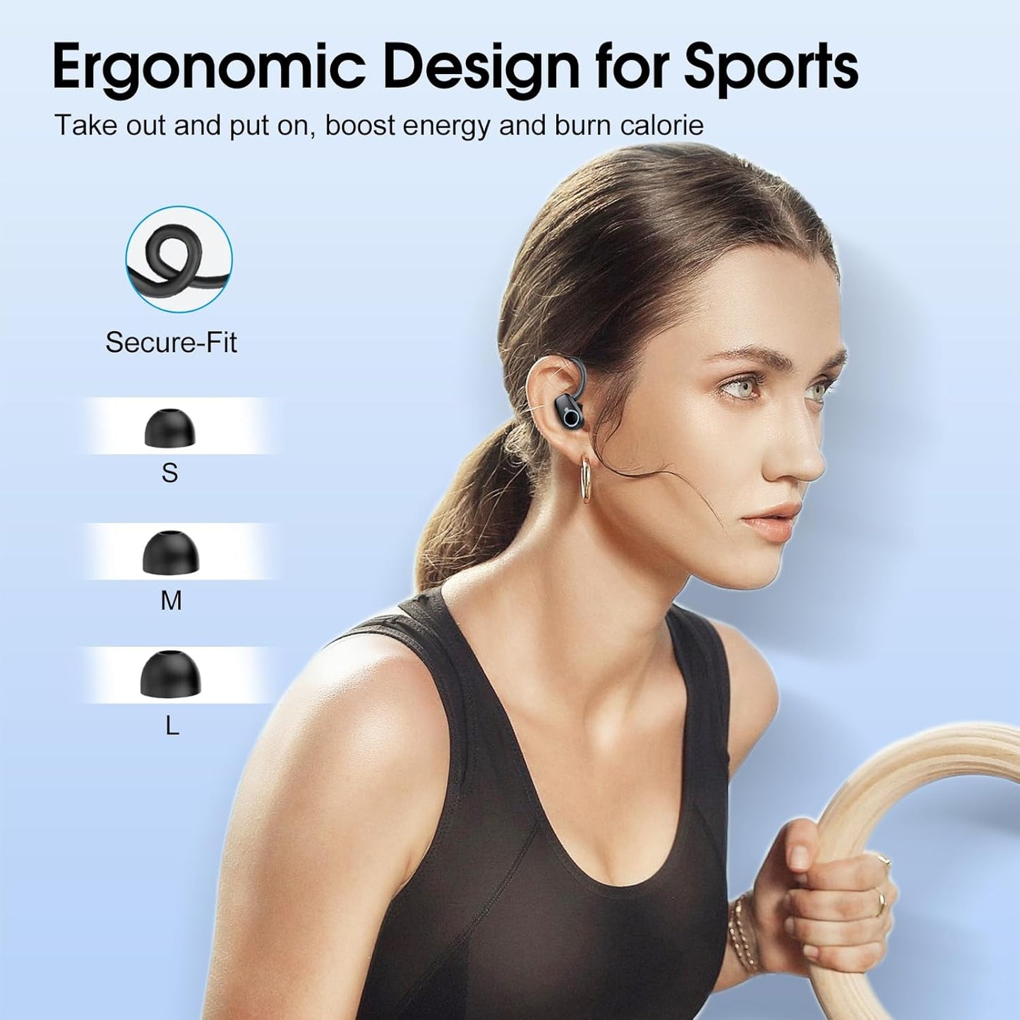 Auriculares inalámbricos Bluetooth Poounur H9