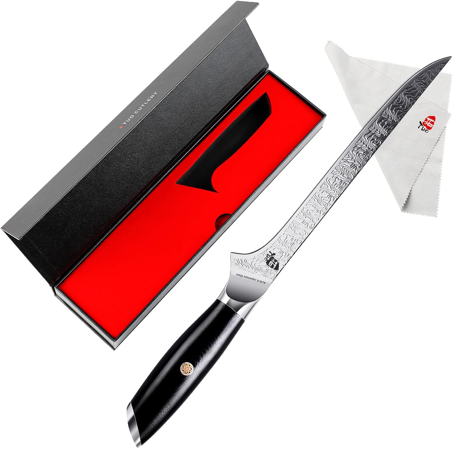 Cuchillo deshuesador y para filetear pescado, 7", TUO.