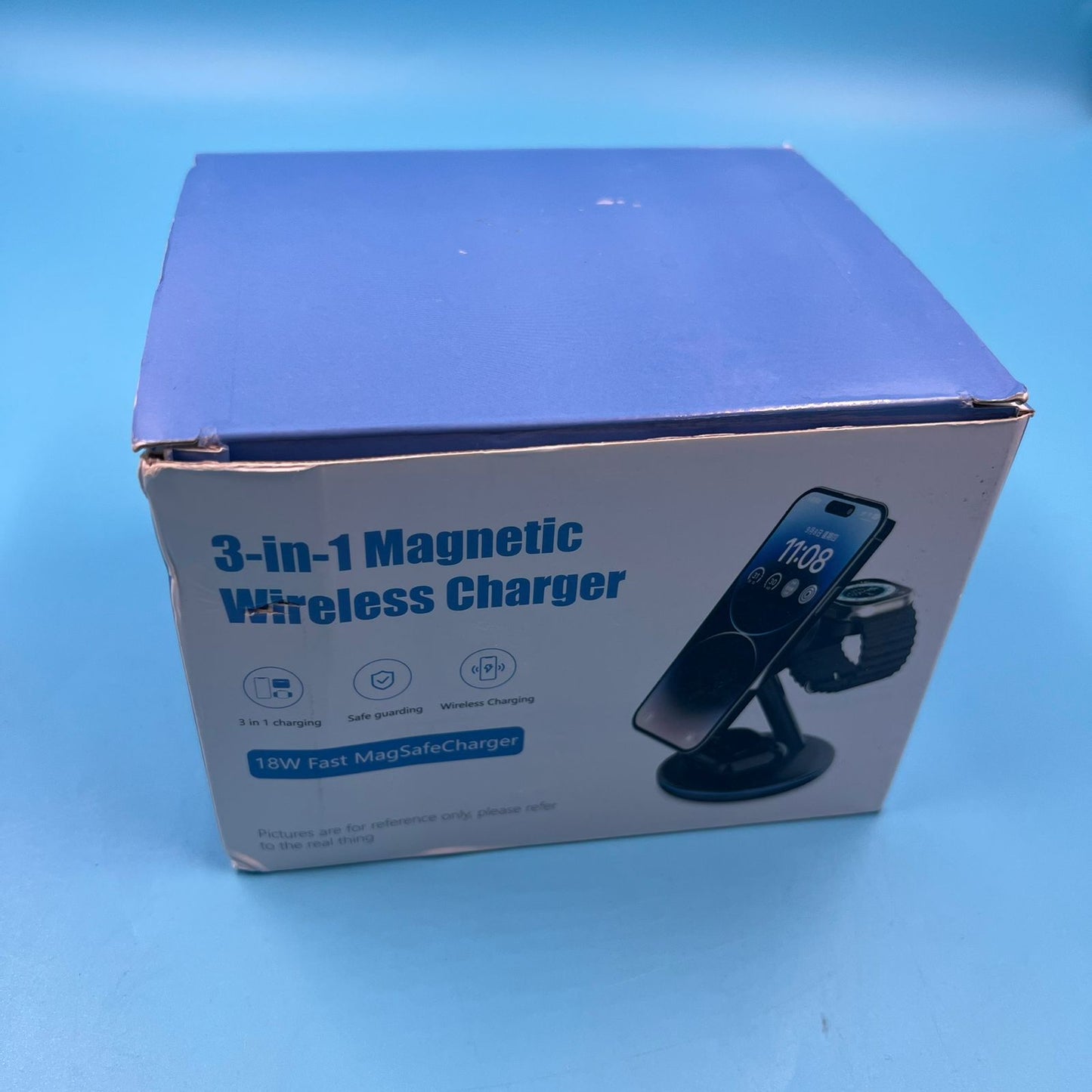 Estación de carga 3 en 1 dispositivos Apple 18 W (USADO)