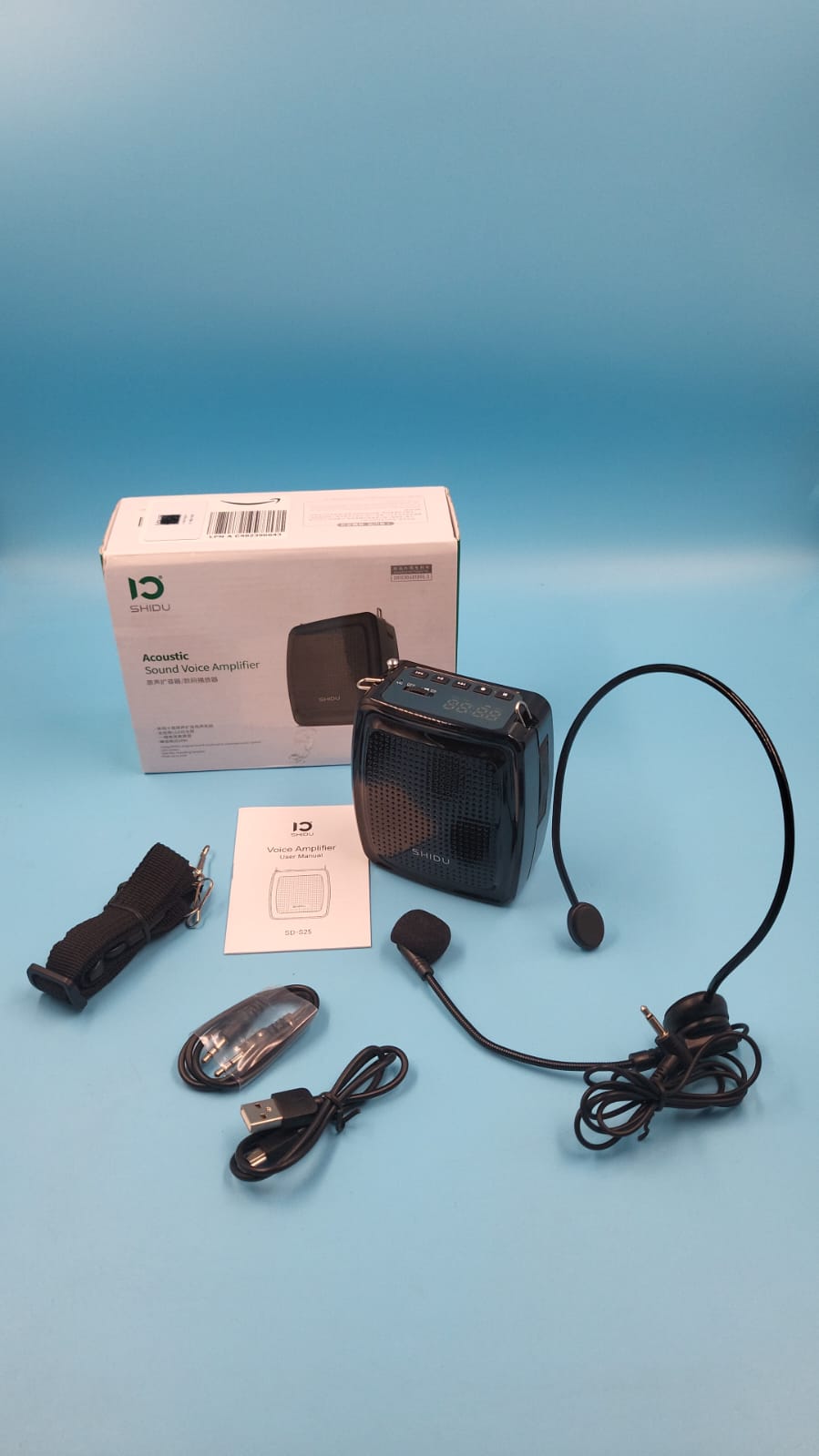 Amplificador de voz para profesores, fácil de transportar y llevar. SHIDU