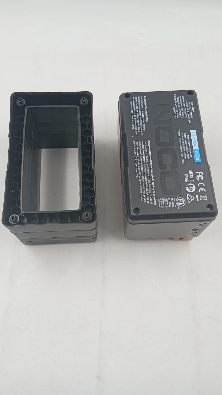 Batería de litio, 12 V, Para motos, scooter o varios. (USADO).