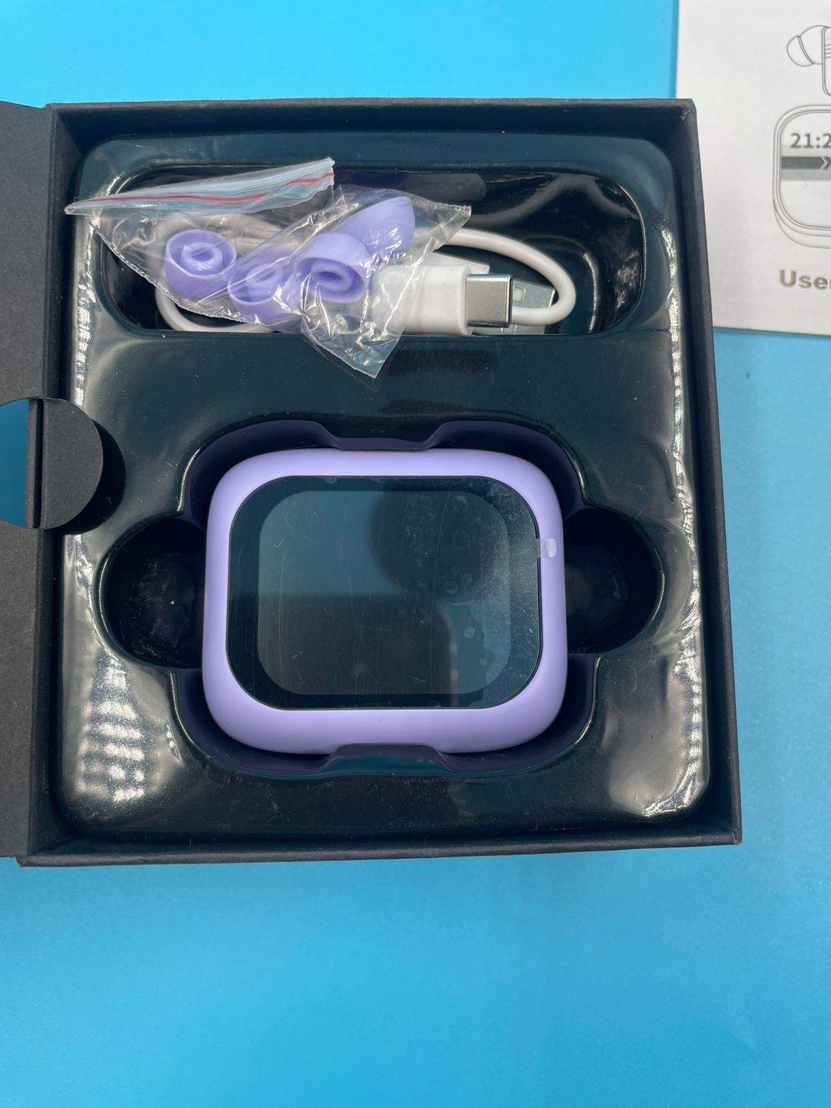 Auriculares con traductor de idiomas AI,en tiempo real.MORADOS