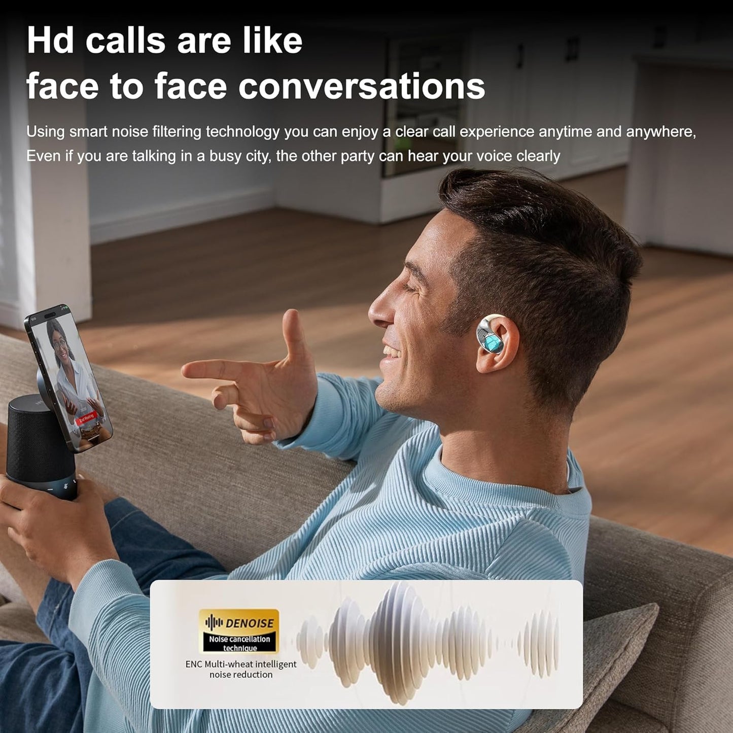 Auriculares traductores de idiomas AI, 3 en 1, auriculares de traducción en tiempo real.