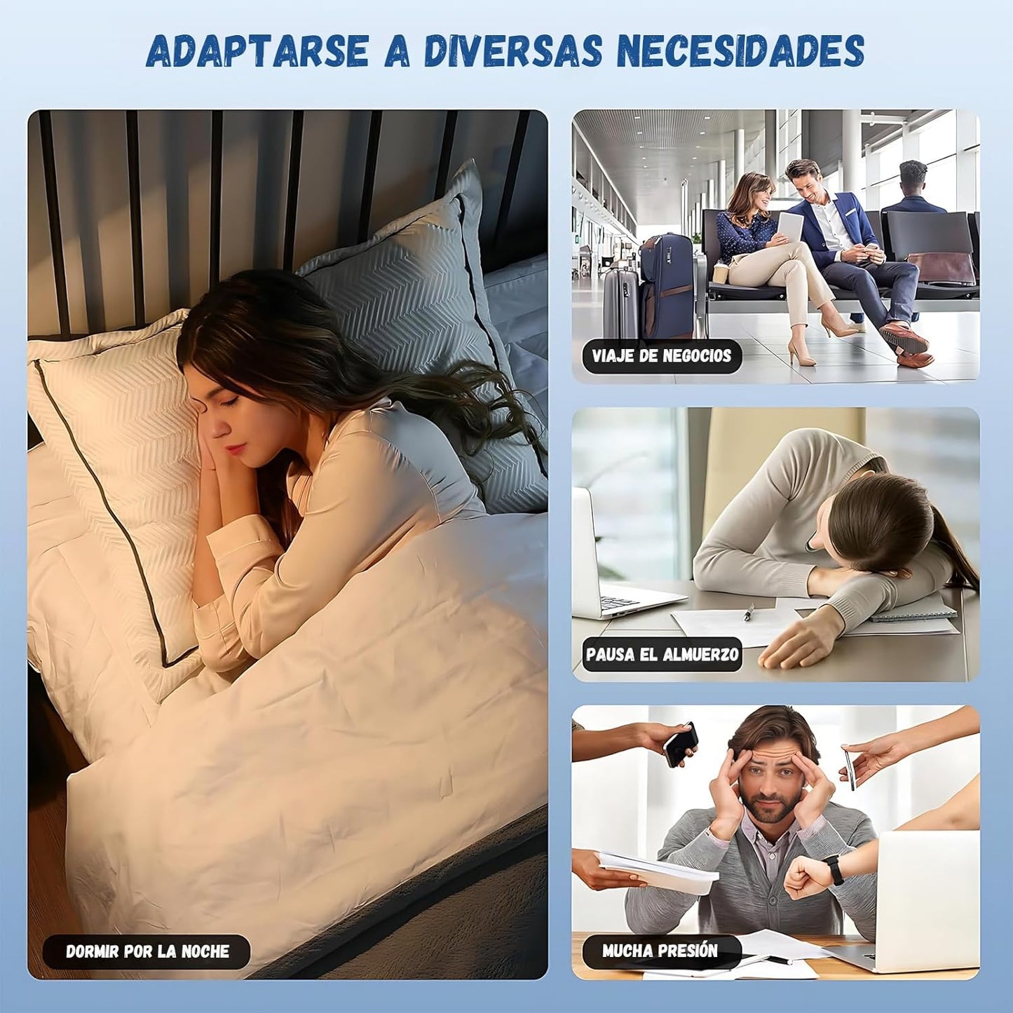 Dispositivo contra la ansiedad, ayuda natural para dormir. (USADO)