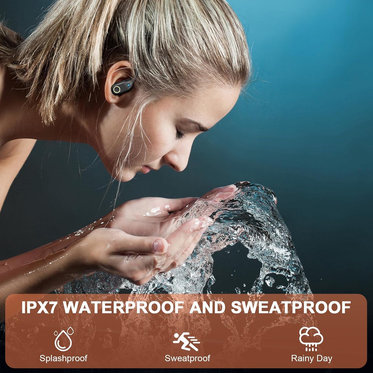 Auriculares Bluetooth deportivos J10 cancelacion ruido