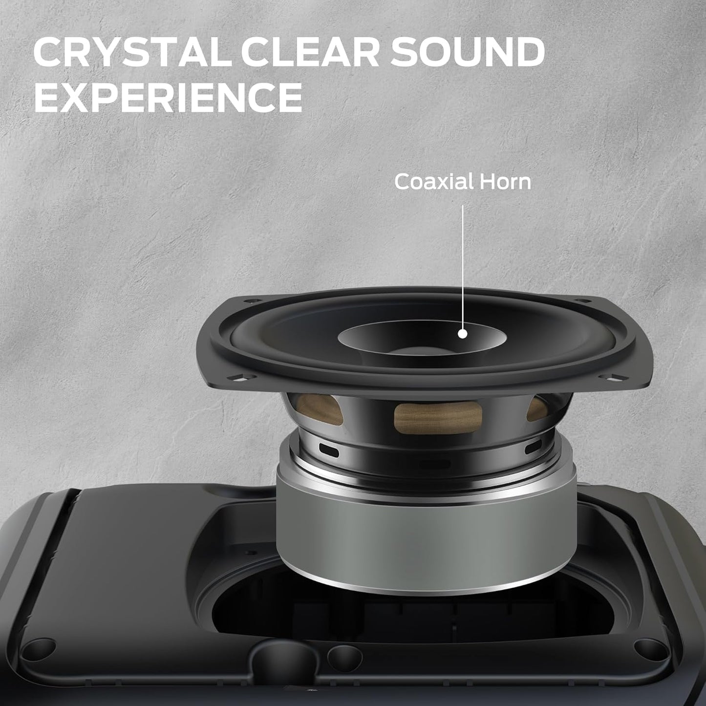 Altavoz Bluetooth inalámbrico con sonido estéreo, Monster MFS1.