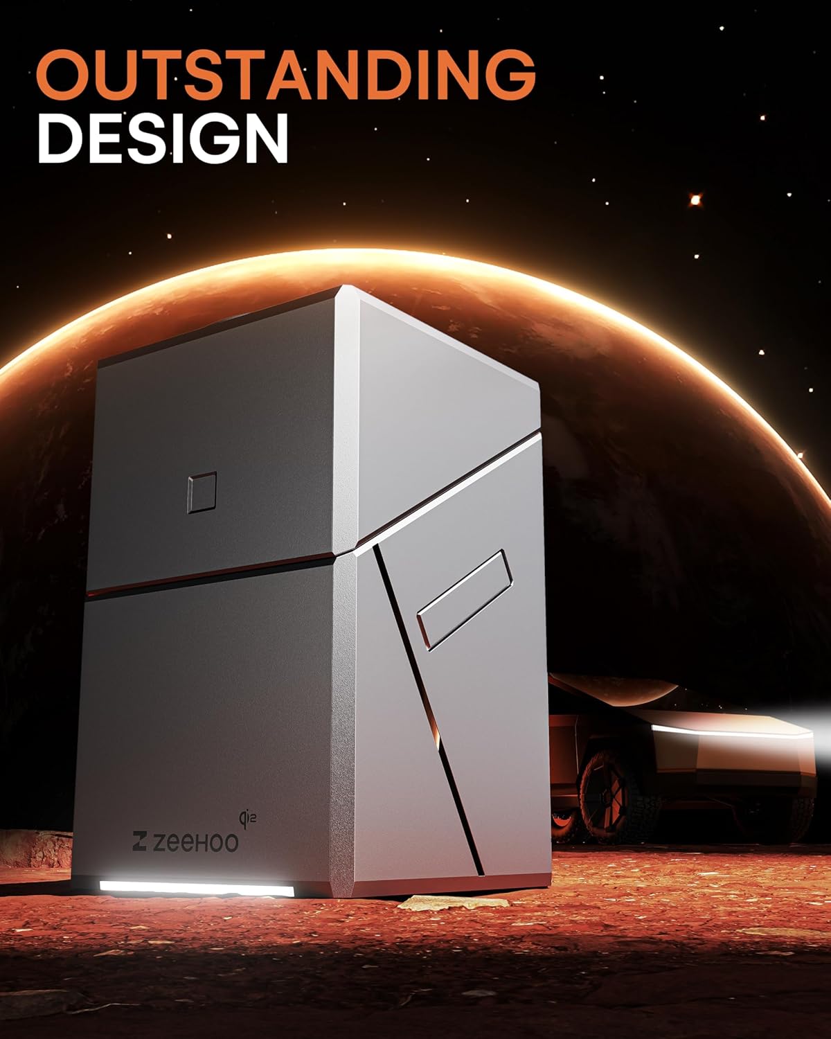 Zeehoo Estación Giratoria De Carga 3 En 1 (USADO)