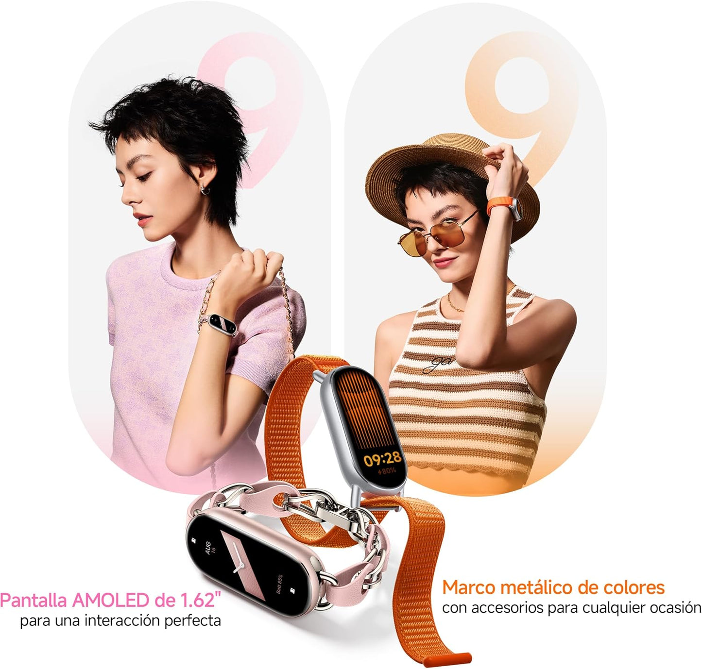 XIAOMI Band 9 Smartwatch Negro Android y iOS (USADO)