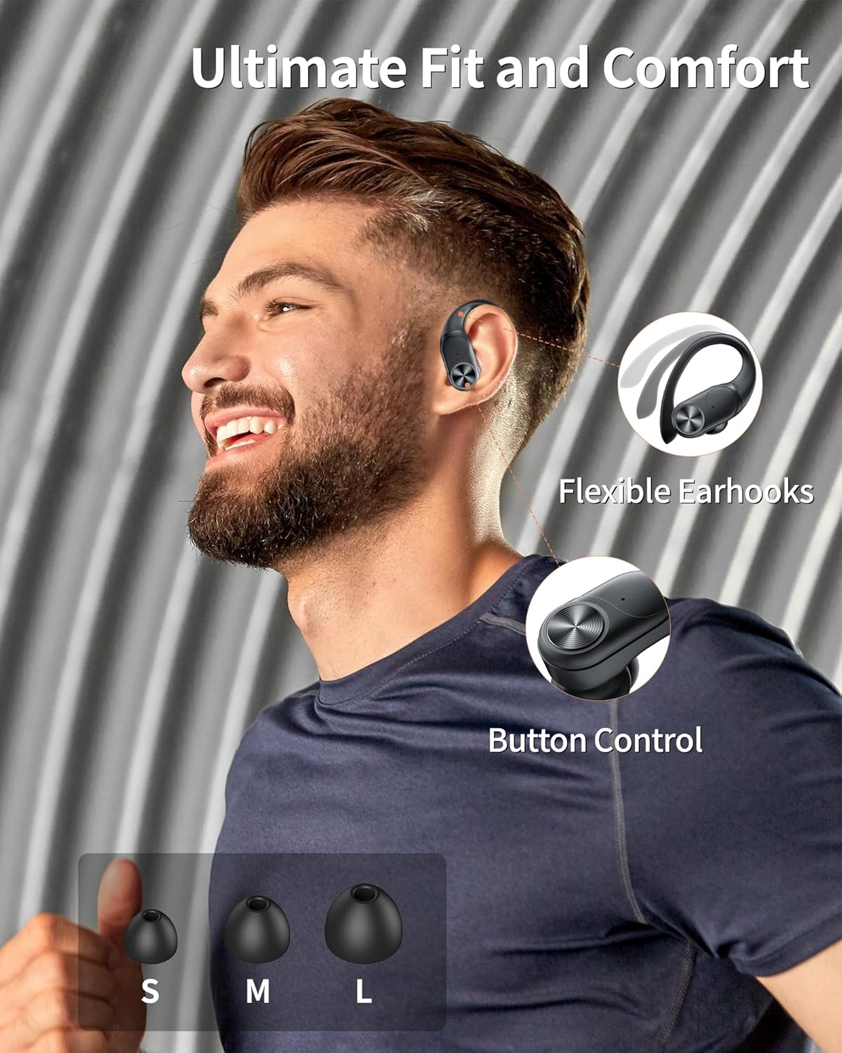 Auriculares Bluetooth inalámbricos POCBUDS t60 (USADO)