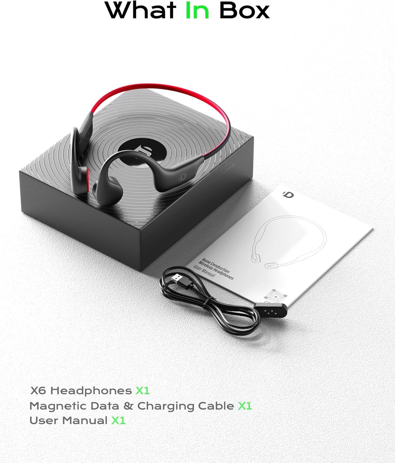 Auriculares deportivos de oreja abierta DEMICEA X6