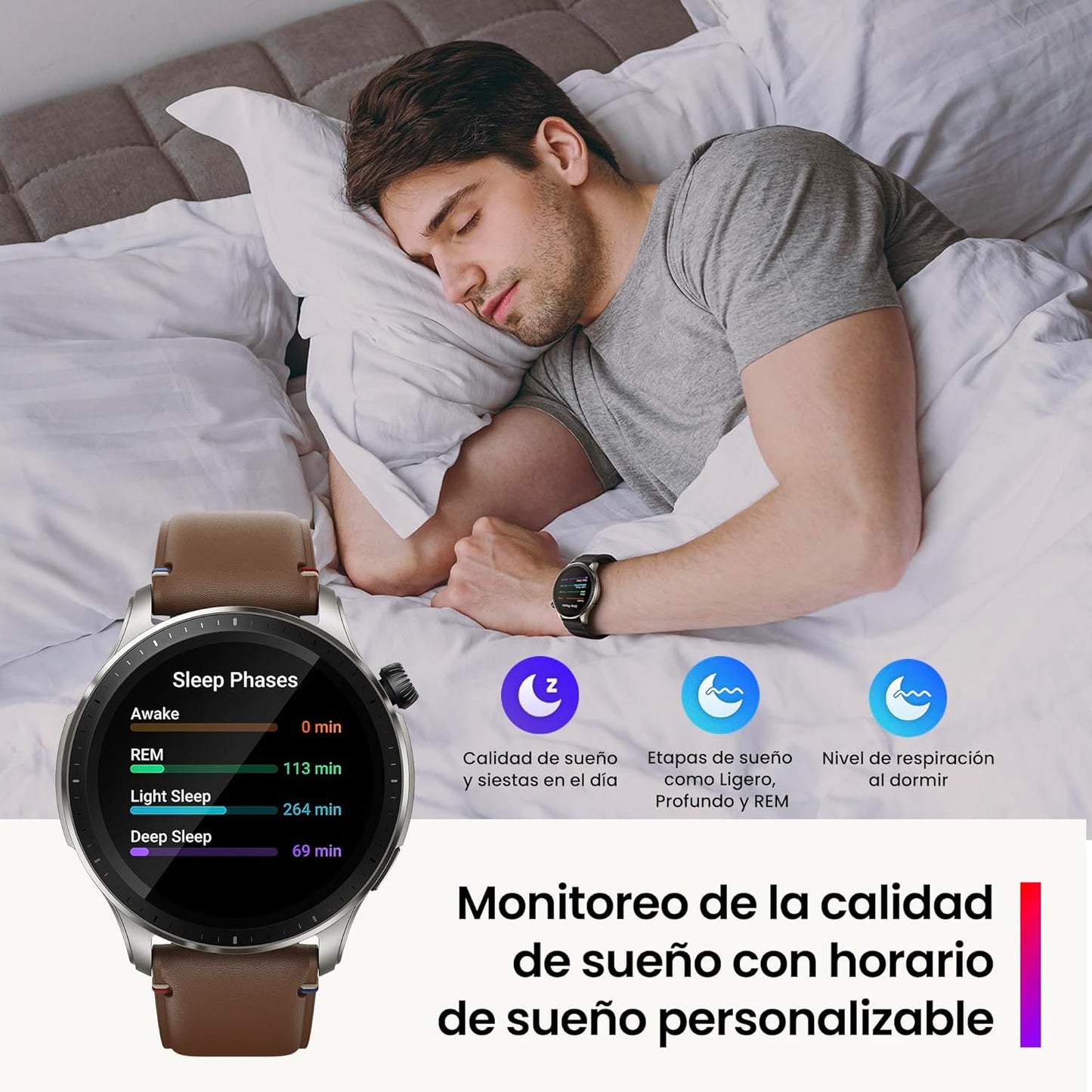 Amazfit Gtr 4 Smartwatch, Con Amazon Alexa, Pantalla Amoled(USADO)
