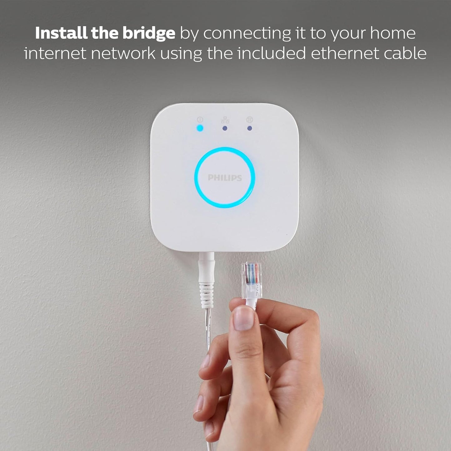 Philips Hue Bridge - puente para sistema de iluminación.