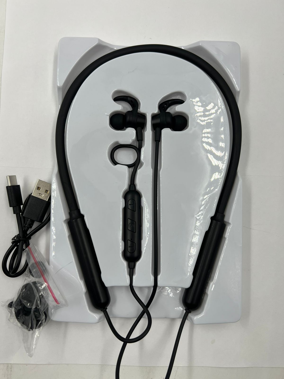Cxk Auriculares Bluetooth Con Banda Para El Cuello, N7