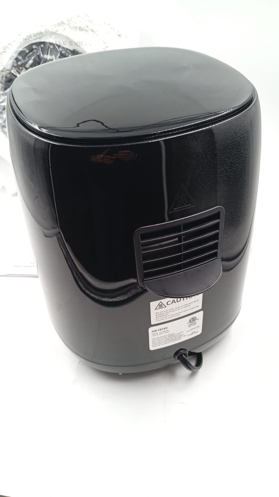 FREIDORA DE AIRE 2.6QT, CONTROL TACTIL, FUNCION PRECALENTADO.