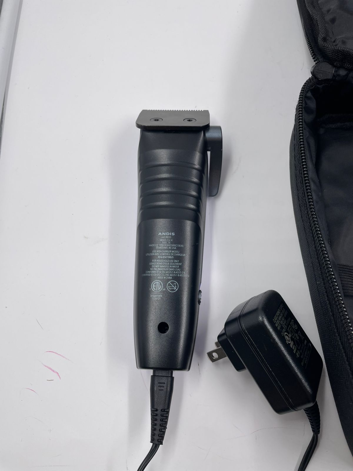 Andis 560017 - Rasuradora recortadora para mascotas con cuchilla ajustable.(USADA)