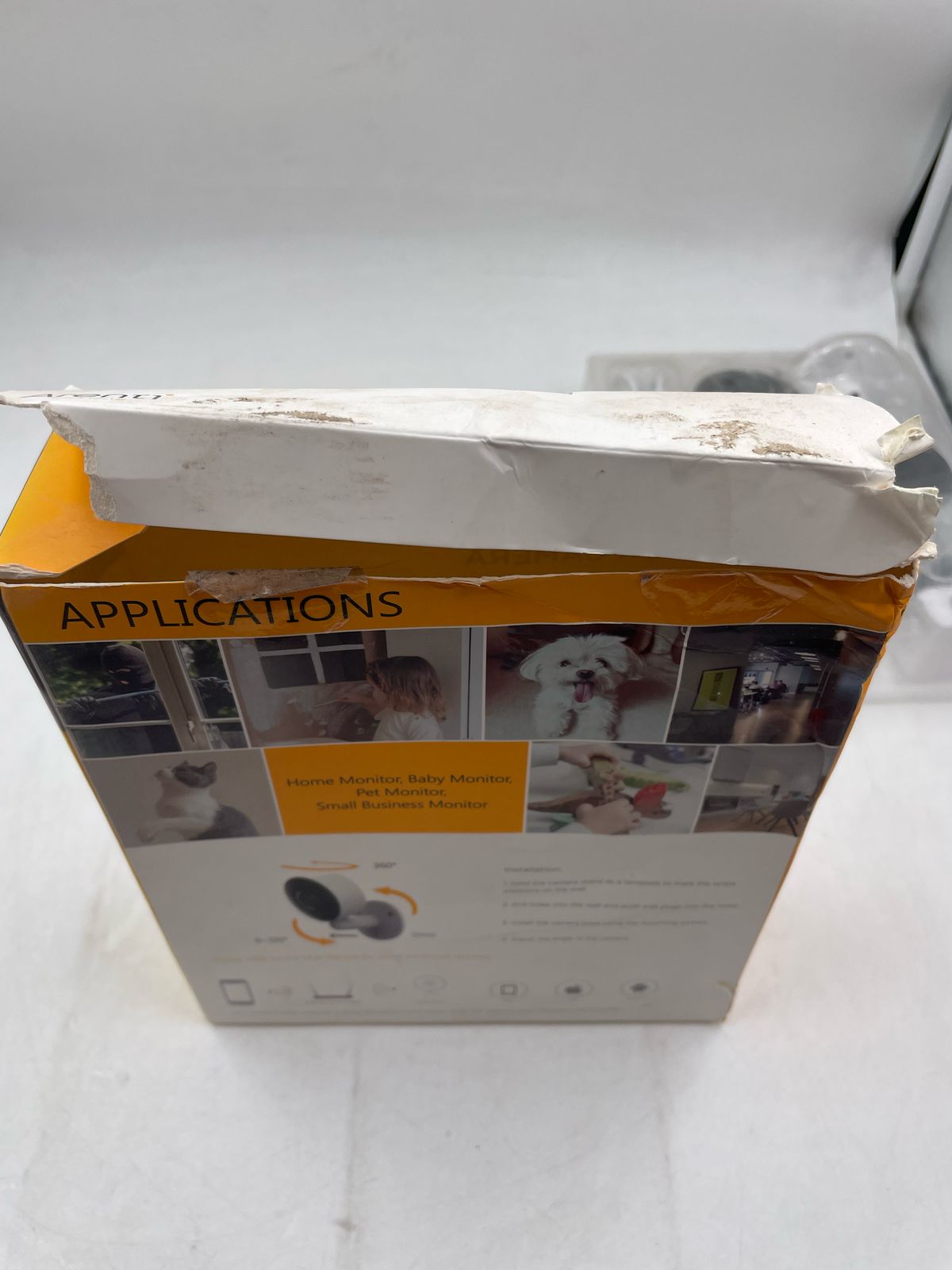 ARENTI Cámara de seguridad WiFi para interiores. 2 PACK.