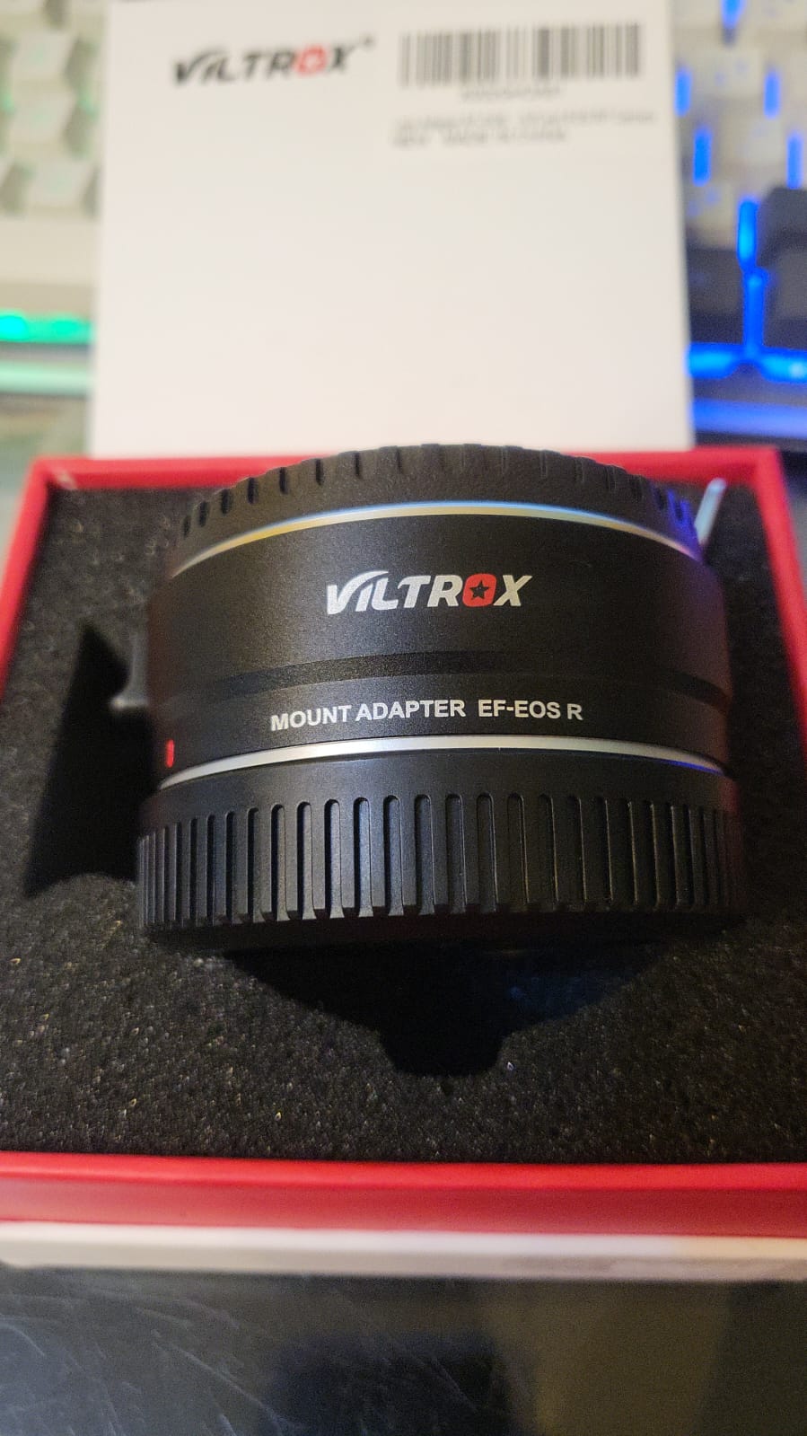 Adaptador de Lente de Enfoque automático EF-EOS R VILTROX