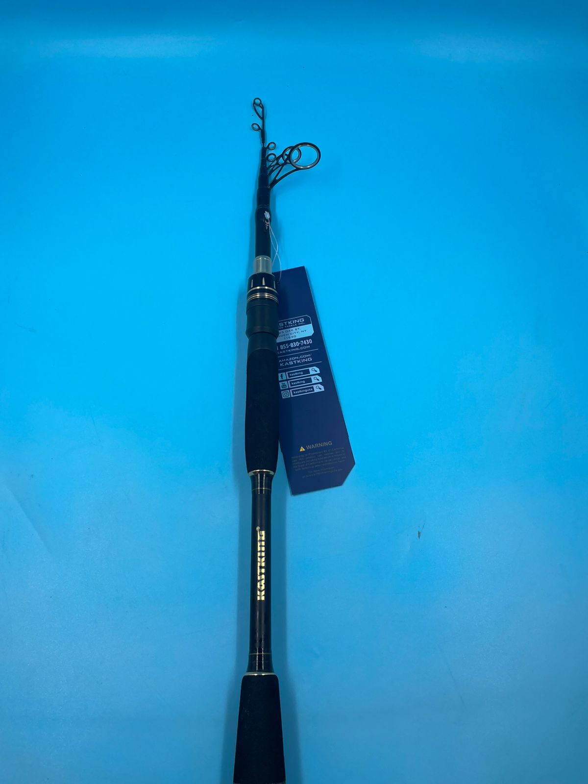 Kastking- Cañas de pescar telescópicas Blackhawk II.(USADO)