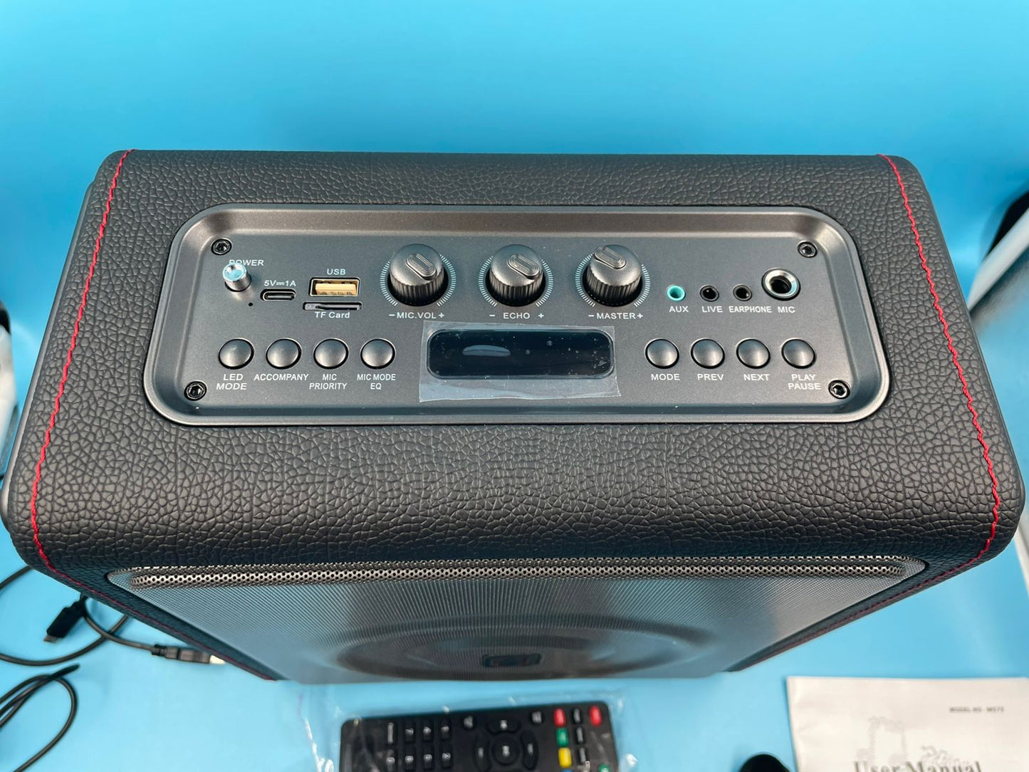 Máquina de karaoke, altavoz portátil Bluetooth 5.3.