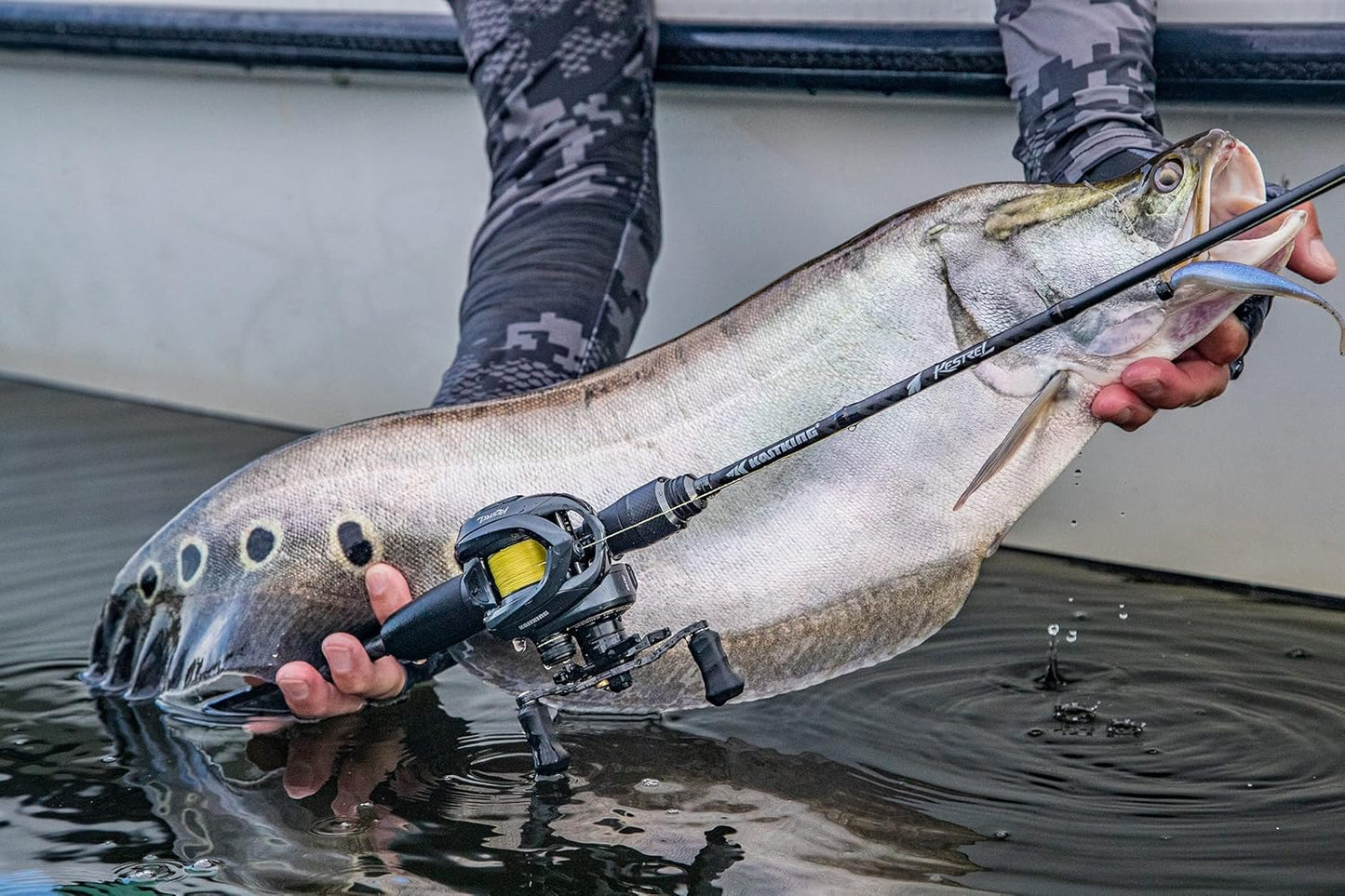 Carrete Izquierdo Pesca Kastking Kestrel Elite Baitcasting, 8.4:1