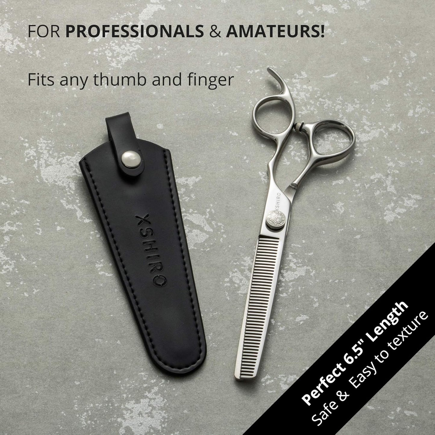 Tijeras degrafiladoras profesionales tensión ajustable
