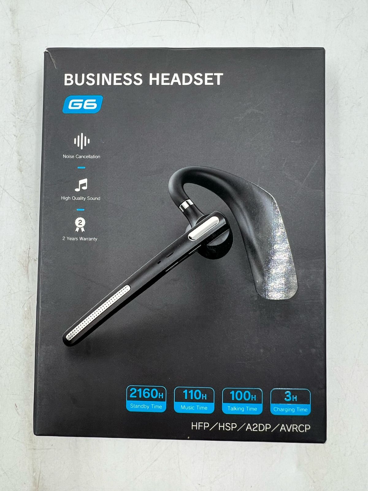 Auriculares Bluetooth con micrófono inalámbricos G6