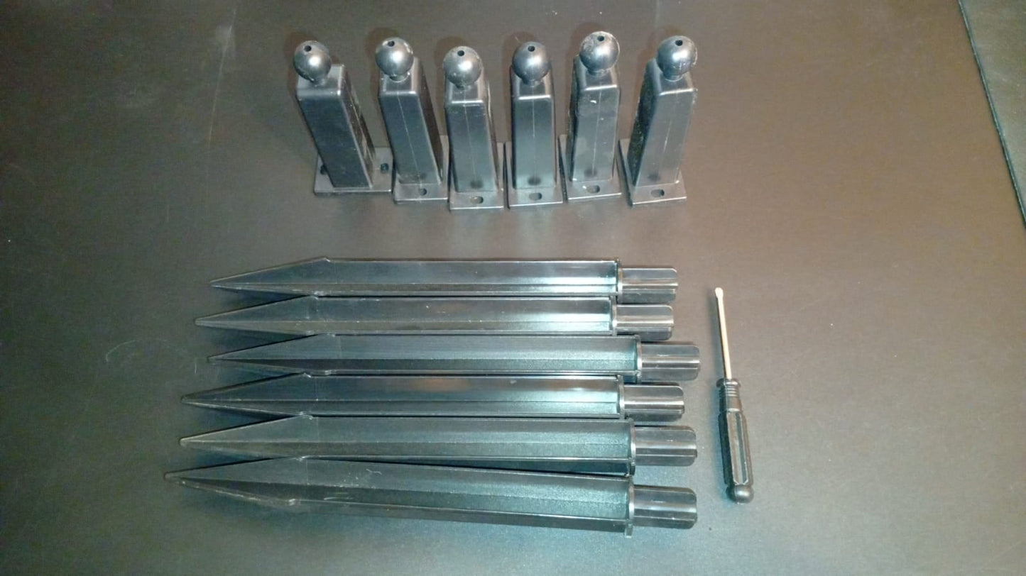 Luces solares, con color, para exteriores, impermeables, 9 modos.