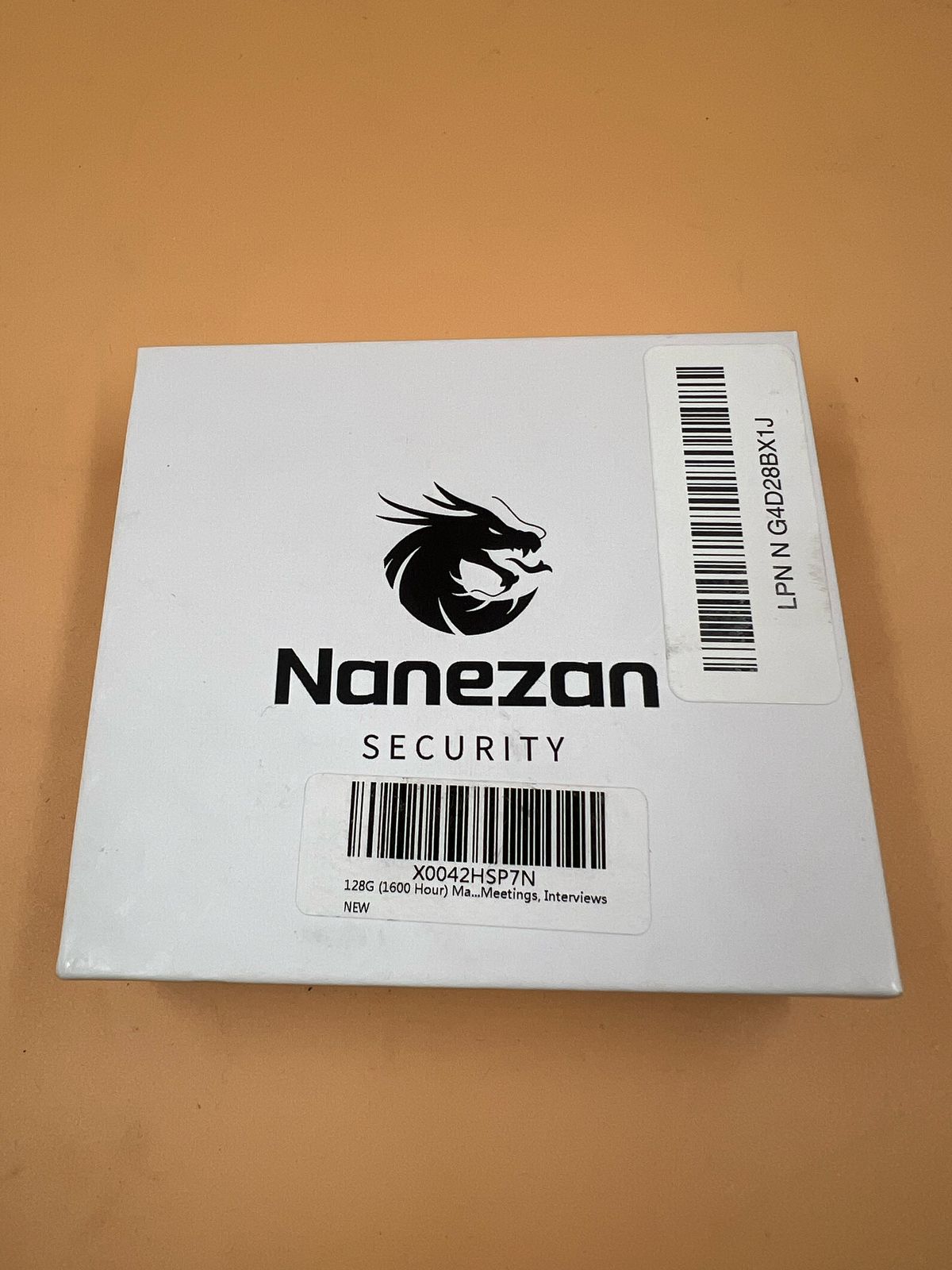 Reloj despertador WiFi HD con grabación (USADO)