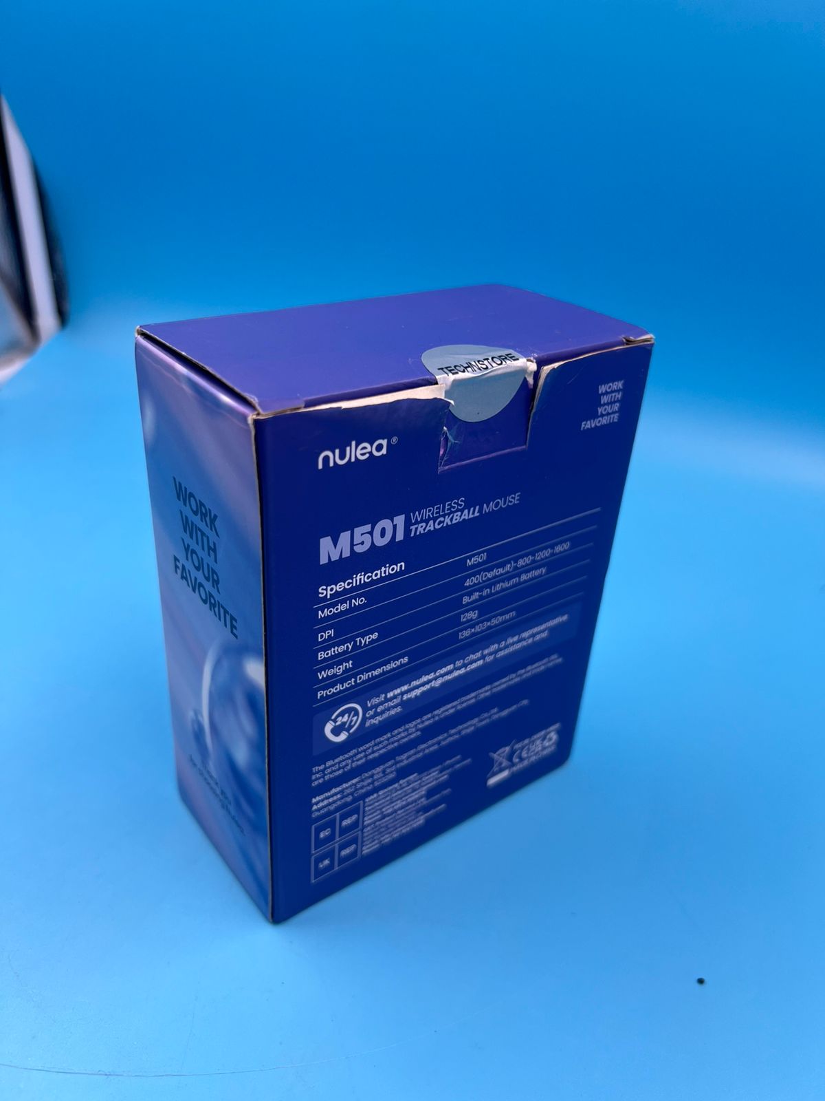 Nulea M501 mouse inalámbrico Trackball ergonómico