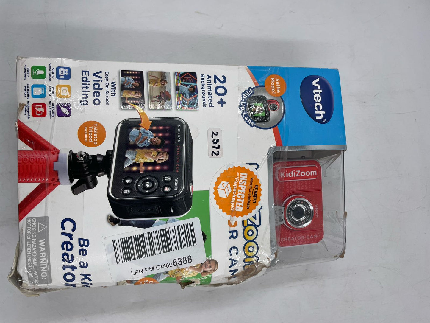 VTech KidiZoom Creator CAM, Rojo.