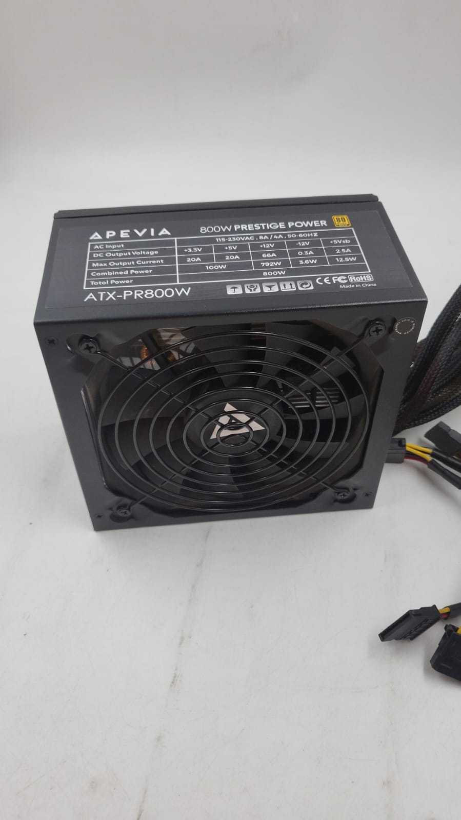 Apevia ATX-PR800W Prestige 800W, USADO