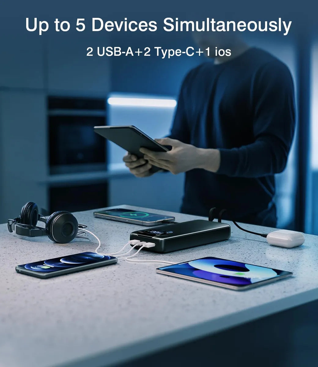 Power Bank Bateria Portatil 35000 mAh T333 (USADO)