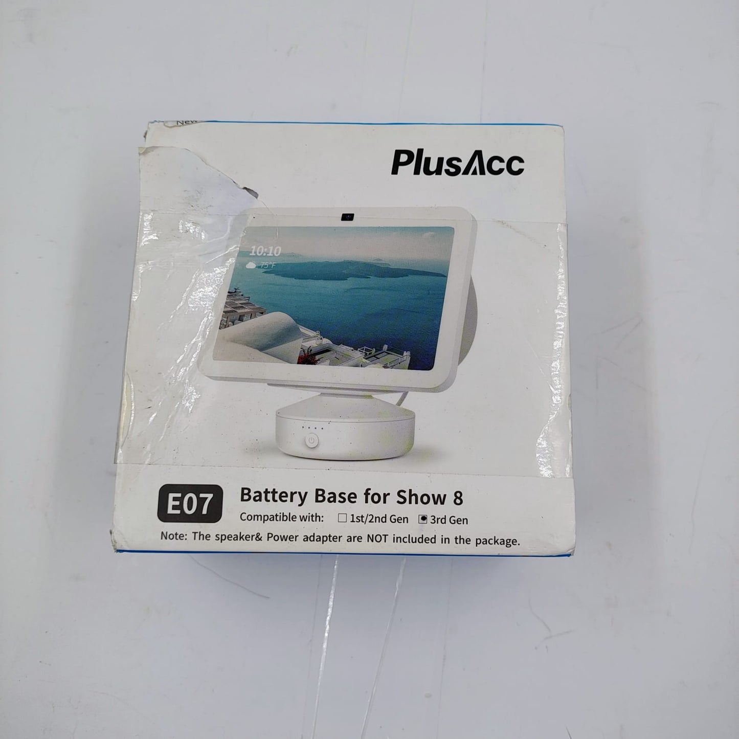 Base de batería para Ech0 Show 8 (3ra Gen) Blanco (Usado)