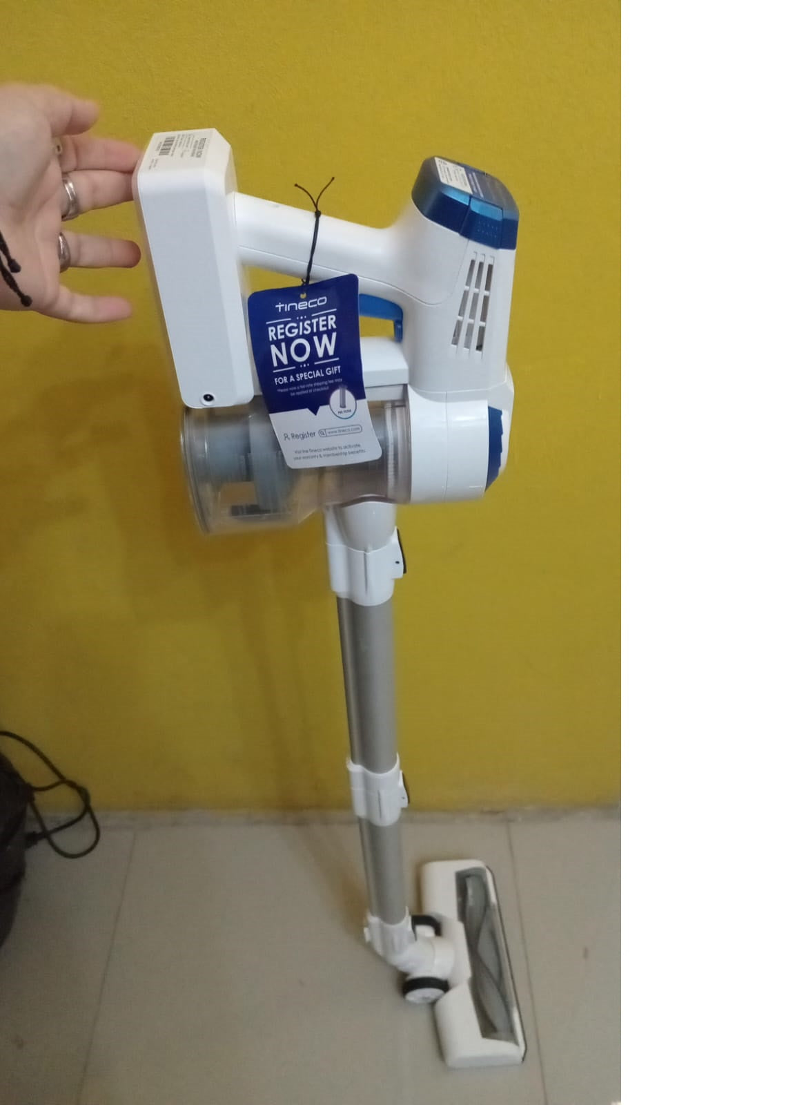 Aspiradora inalámbrica, ligera y silenciosa, Tineco A10.