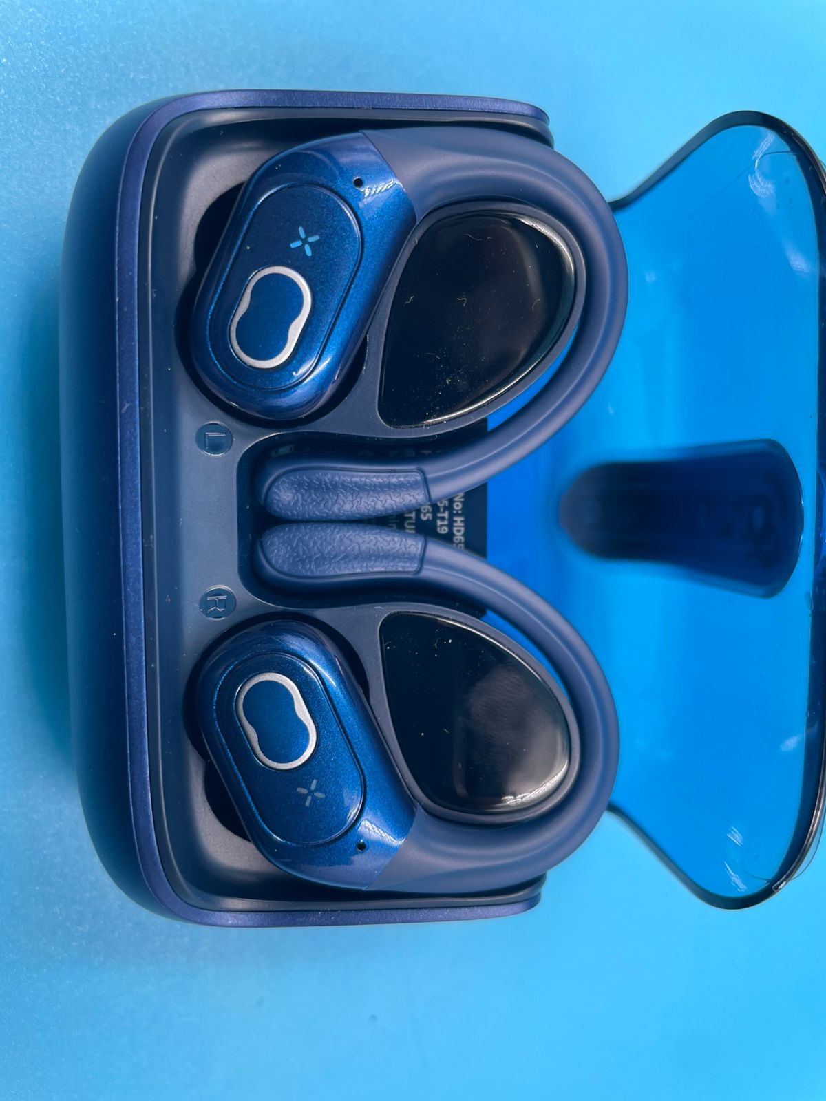 Aptkdoe - Auriculares Inalámbricos,Azules.