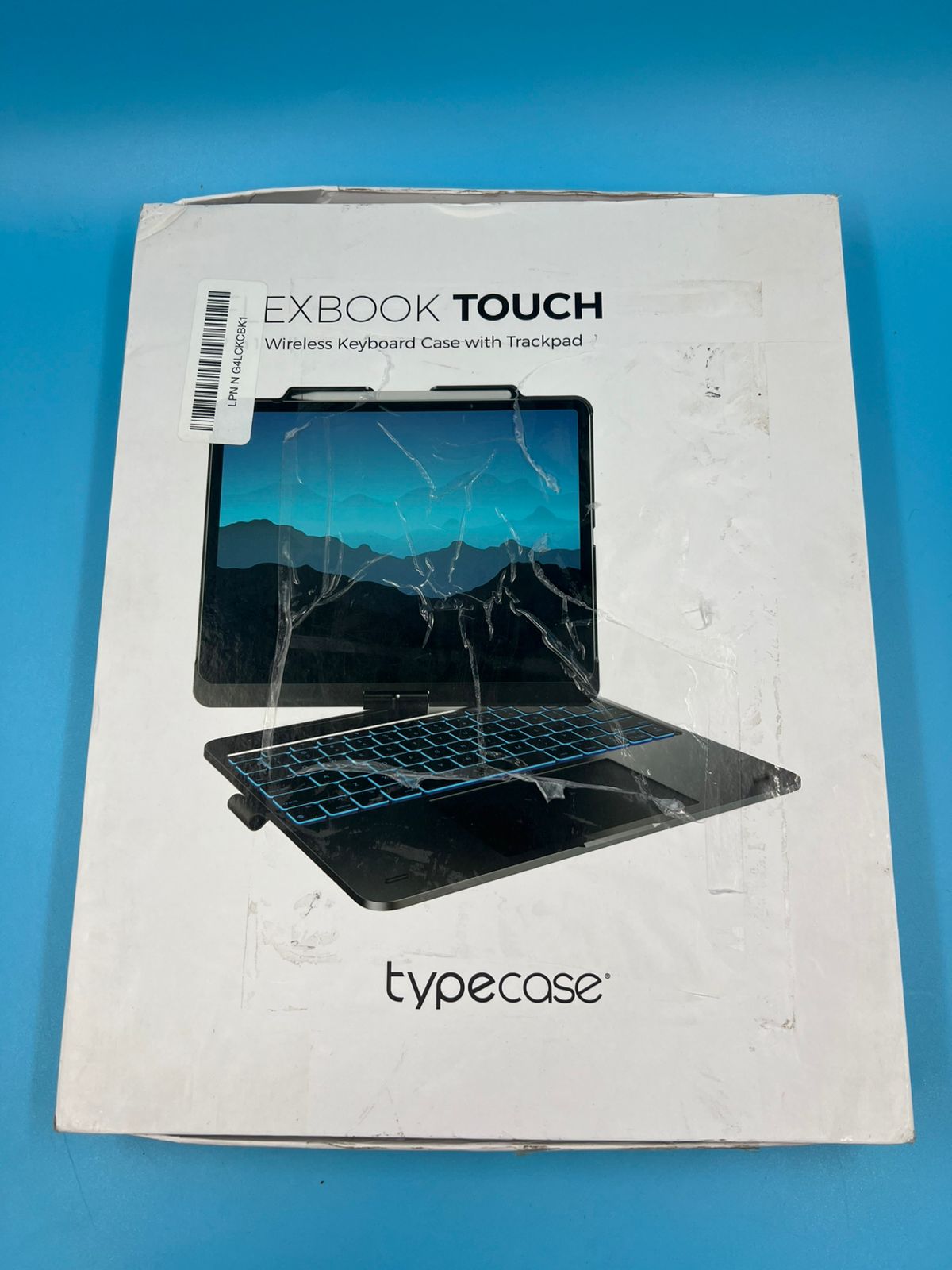 Funda Con Teclado Typecase iPad Pro 12.9 2022 Negro (USADO)