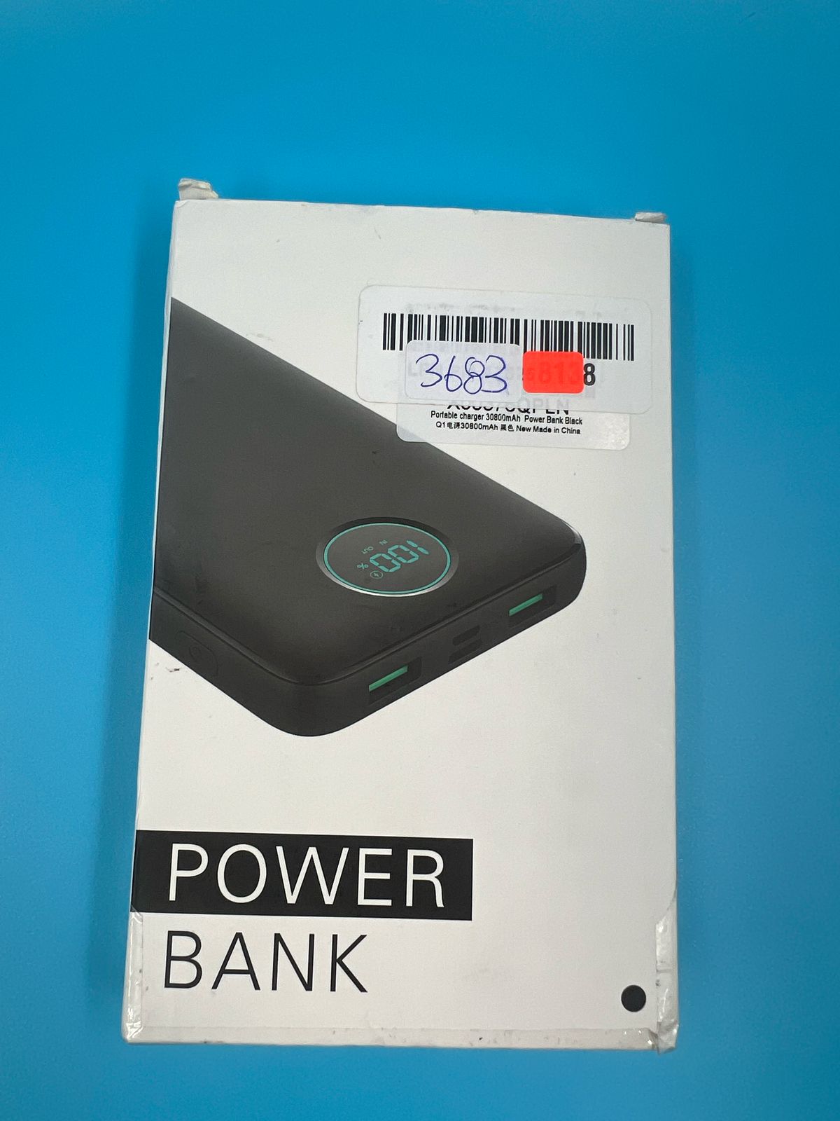 Cargador portátil 30800mAh HX160Q1 Carga rápida