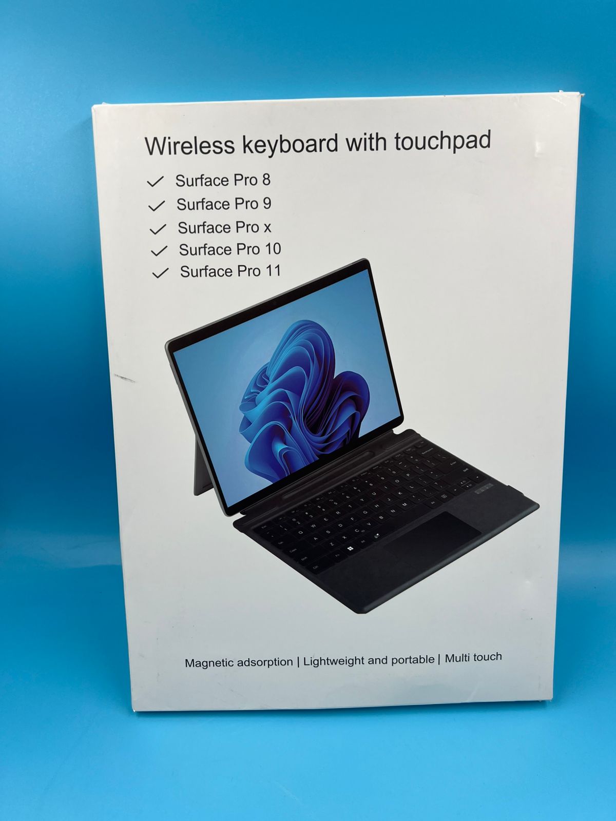 Teclado para Surface Pro 11/10/9/8/X con retroiluminación