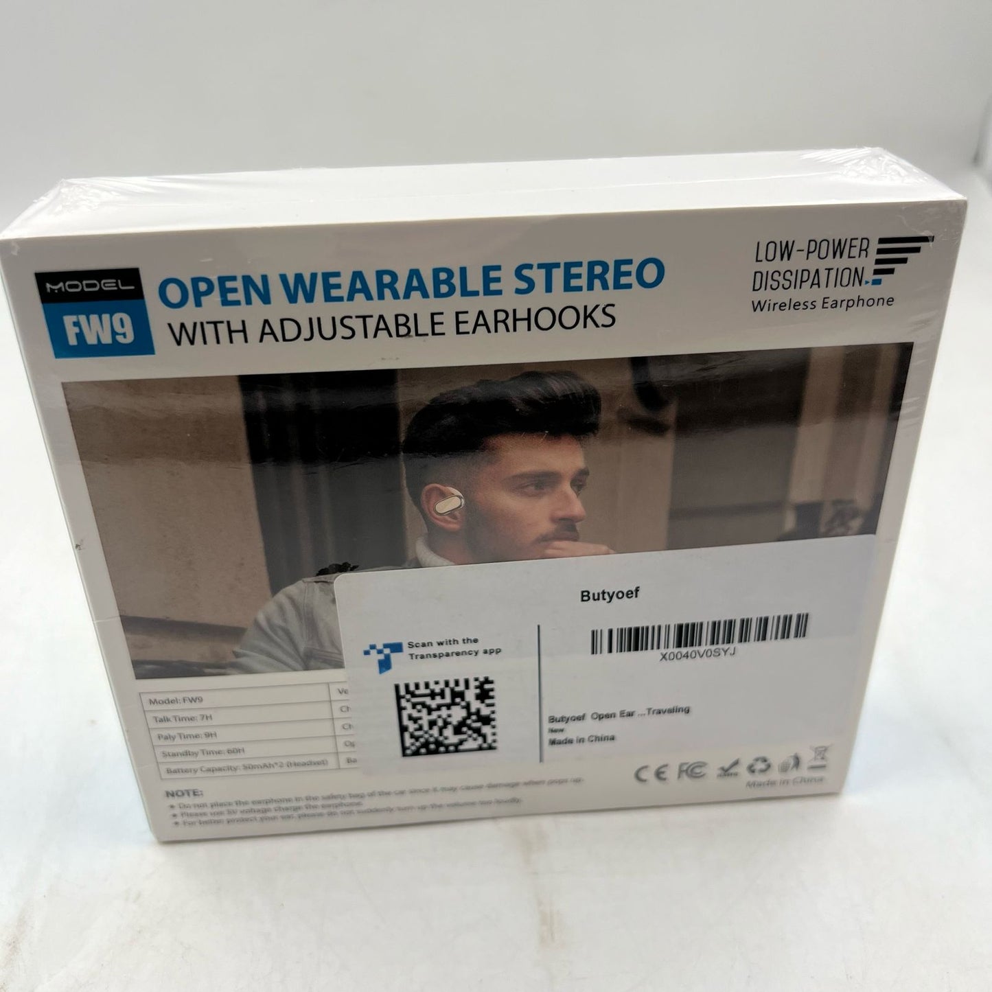 Auriculares inalámbricos FW9 Bluetooth colgantes