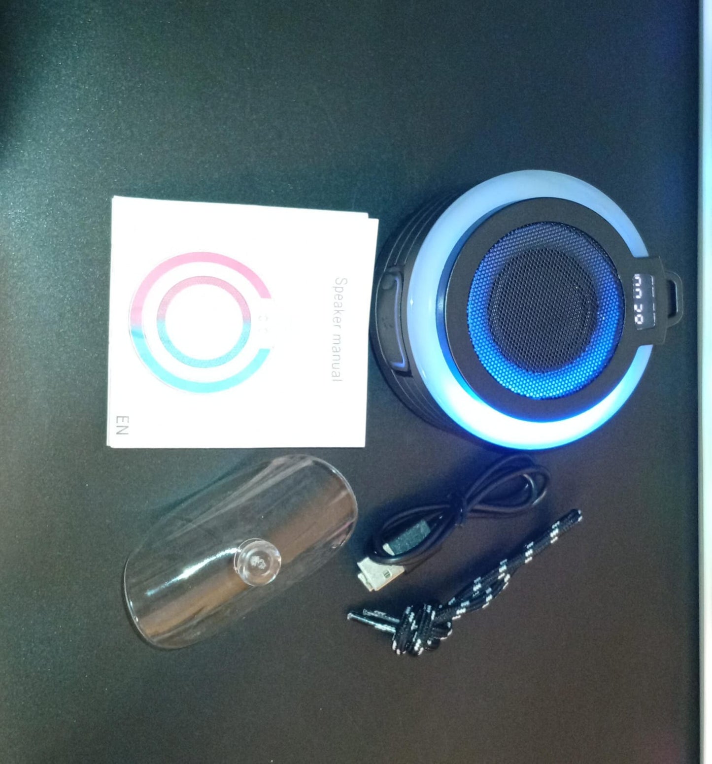 Altavoz de ducha Bluetooth Conyat M22, waterproof IPX7.(DETALLE)