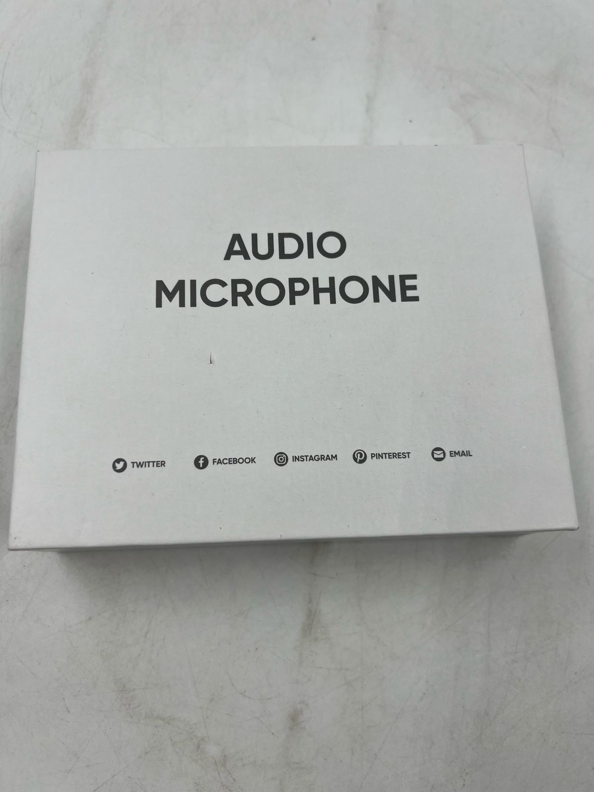 Microfono para Podcast de conferencia portatil