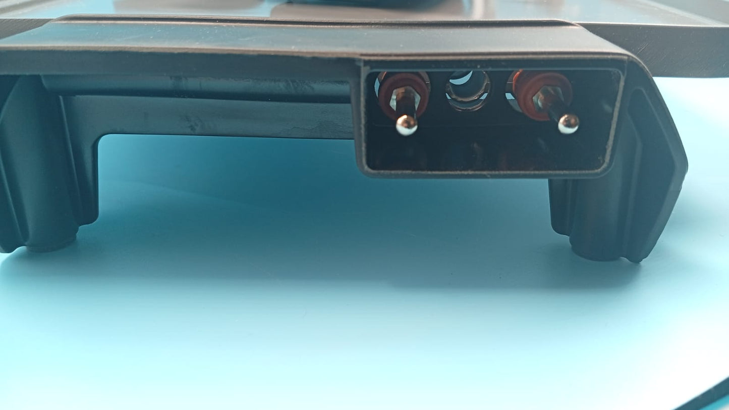 Plancha eléctrica de cerámica Mainstays, 30 x 50cm, antiadherente.