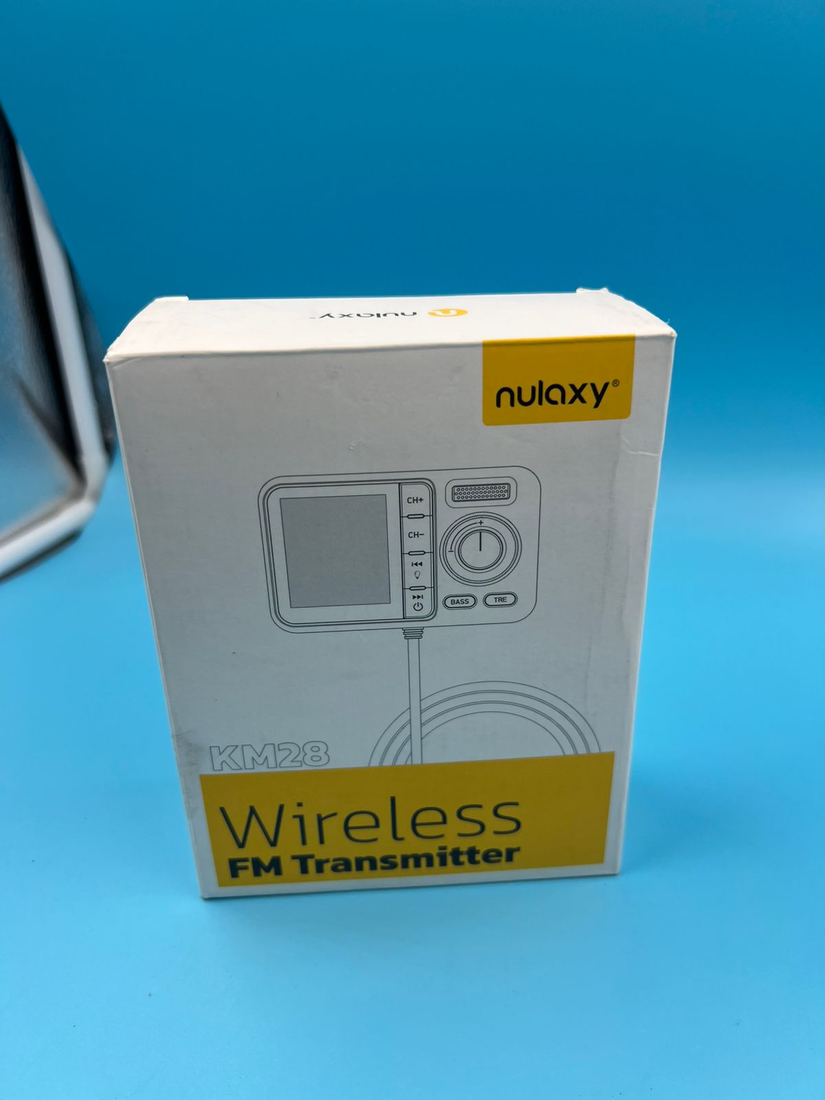 Nulaxy Transmisor FM Bluetooth para coche reproductor música