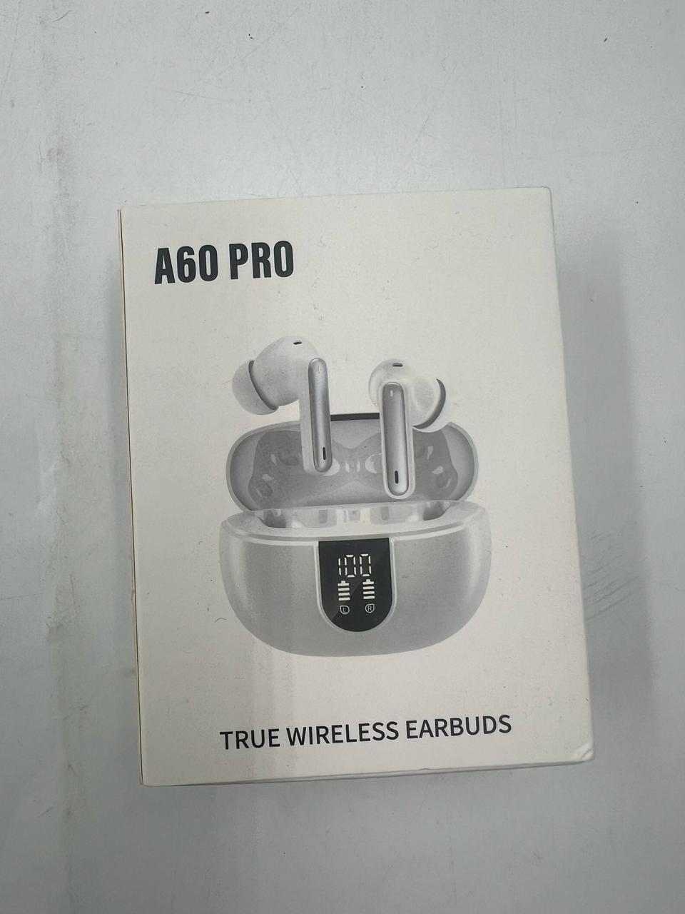Auriculares A60 PRO inalámbricos Bluetooth 5.3 40 hrs de reproducción