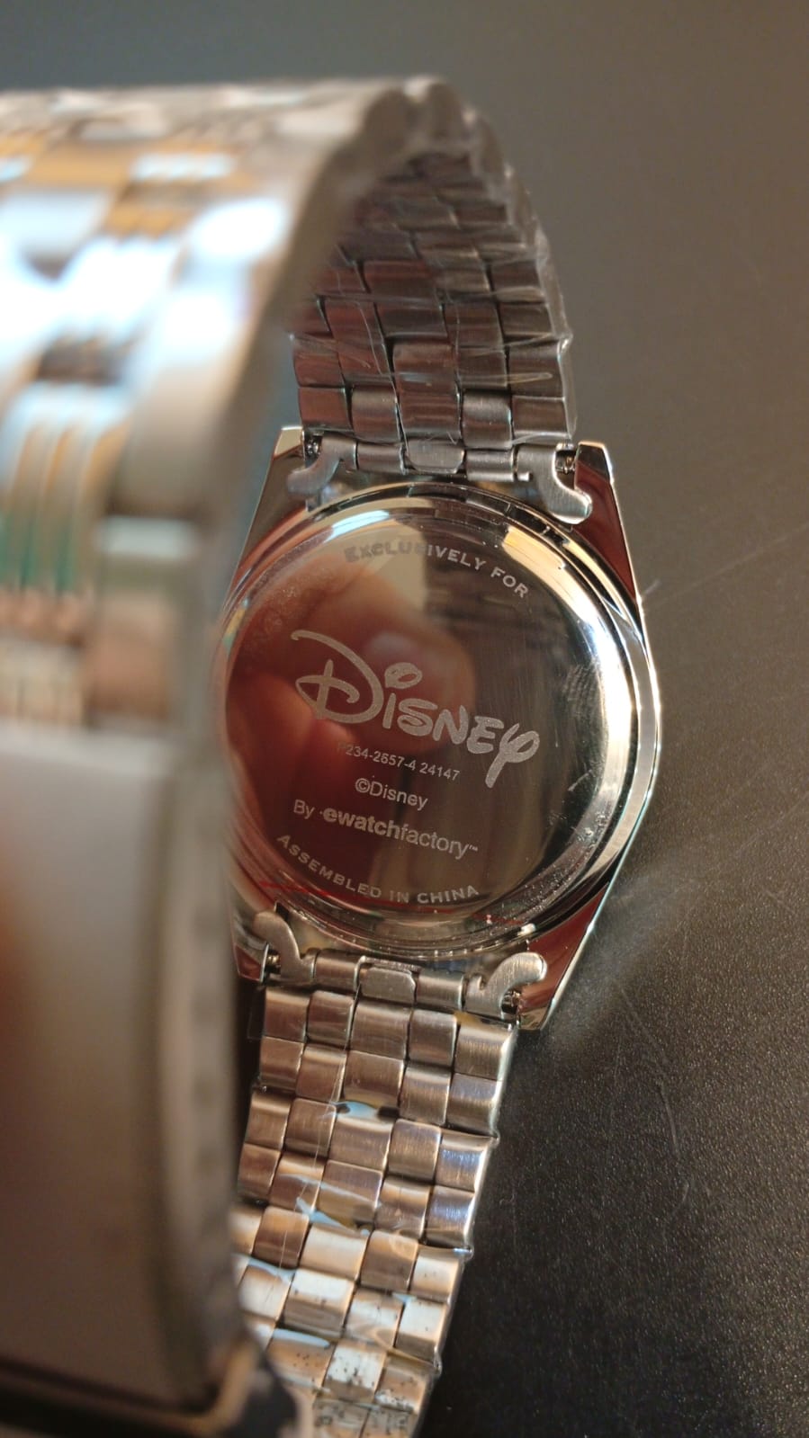 Reloj analógico de cuarzo, para adultos, Cenicienta.(DETALLE).